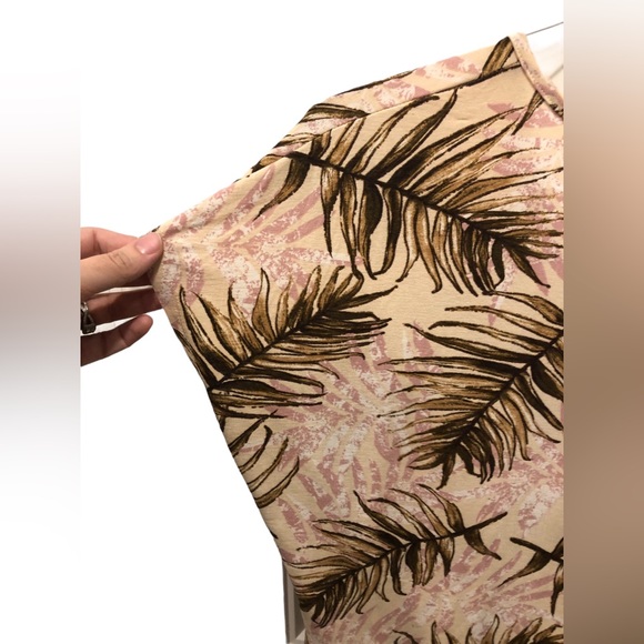 Lavish Size Large tie & button detail blouse coastal summer style cape sleeve - Picture 12 of 14